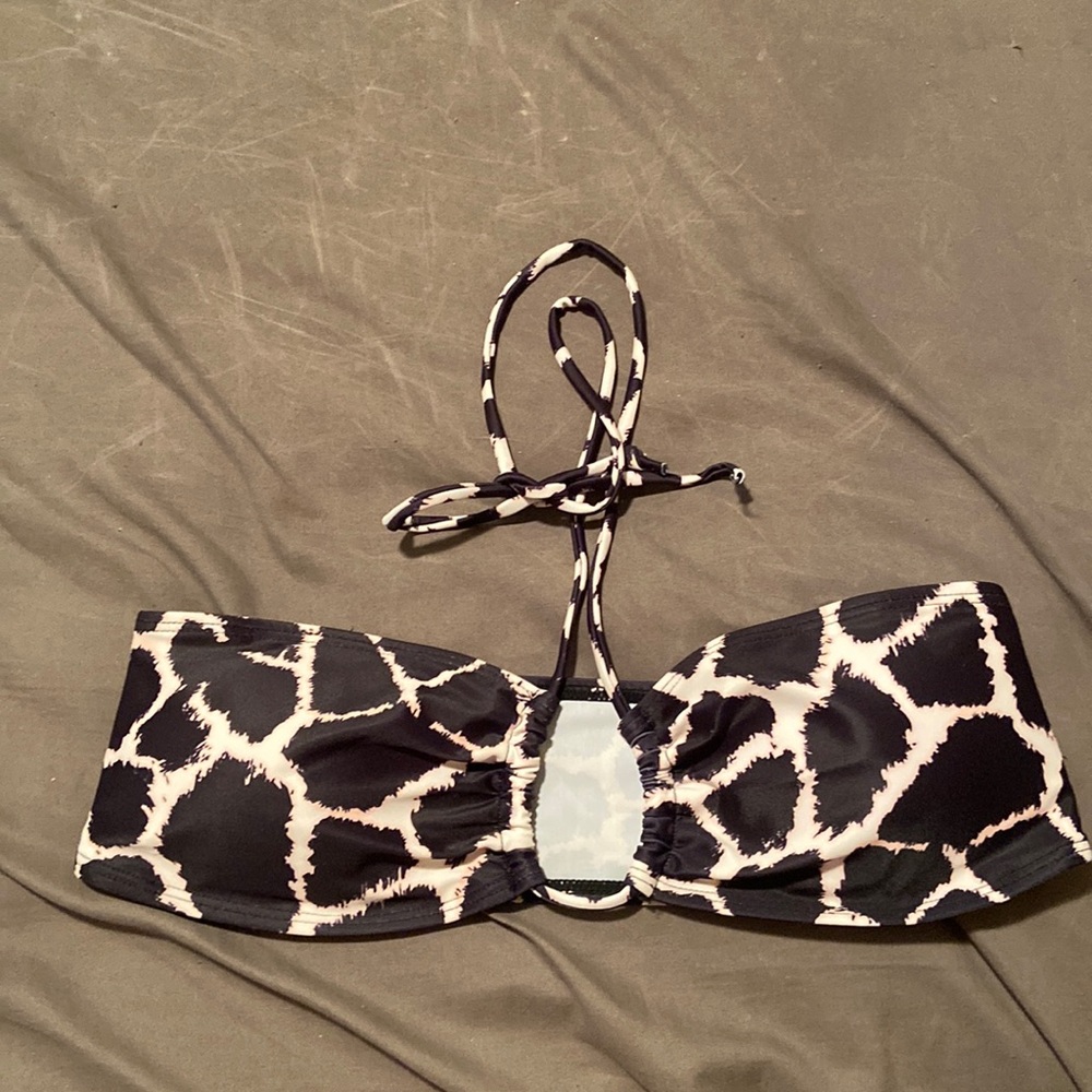 Nasty Gall Beach Party Giraffe Multi-way Bikini Top